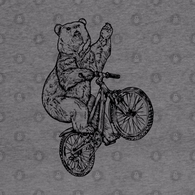 SEEMBO Bear Cycling Bicycle Bicycling Biker Biking Fun Bike by SEEMBO